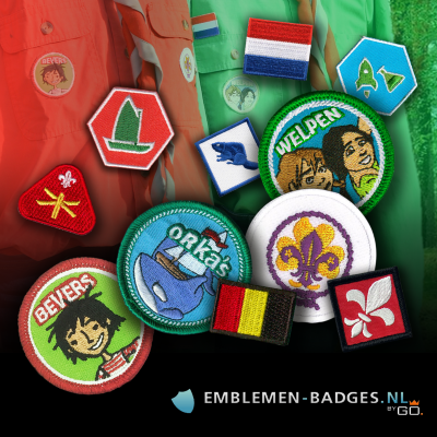 Scouting badges, insignes en vaardigheidstekens