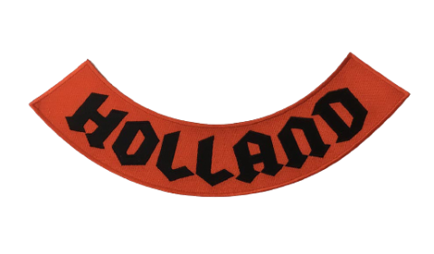 biker patch rug emblemen backpatch colors colours rocker siderockers rockers bestellen laten maken holland