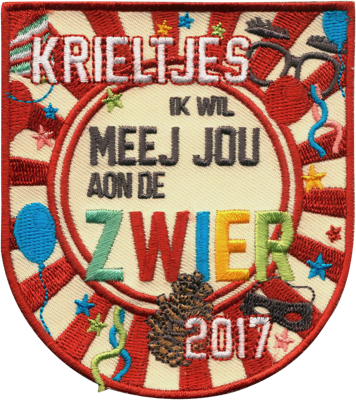 emblemen badges carnaval oeteldonk geborduurde emblemen 33