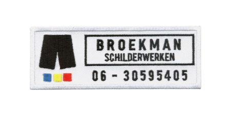 emblemen laten maken bedrijf logo patches badges bestellen borduren 58