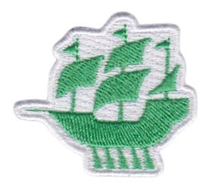 geborduurde emblemen-in-vorm ibadge embleem boot schip kopen laten-maken badges patches