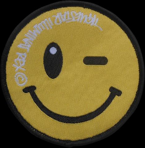 geweven emblemen badges patches insignes smiley