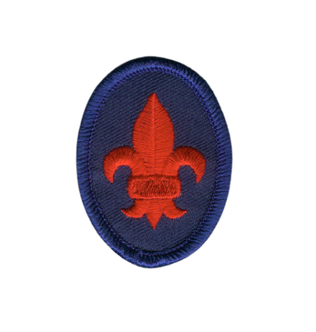 insigne emblemen badges scouting speltakteken insignes laten-maken kopen franse-lelie rood