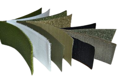 klittenband velcro op-maat bestellen legergroen wit zwart fluor geel harde-kant zachte kant