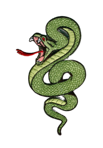 patchesbadges badge- ibadge pro-merchandise-buying custom-made green-snake