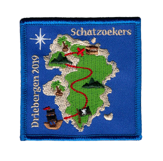 scouting chiro insignes emblemen badges patches laten maken bestellen schatzoeken