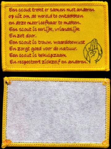 scouting emblemen badges insignes lintjes laten borduren bestellen 67