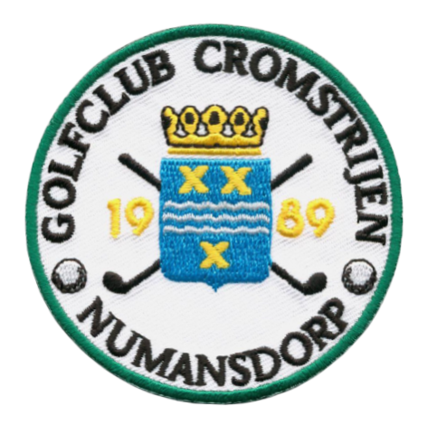 sport logo strijk emblemen badges patches bestellen laten maken kopen golf numansdorp